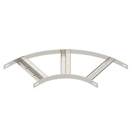   OBO 7099265 90°-os sarokidom Z-létrafokkal B306mm rozsdamentes acél A4 1.4571 felületkezelés nélkül, utókezelt