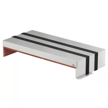 OBO 7204050 tűzgátló átvezetés háromoldalú habtéglával komplett 300x623x116 rozsdamentes acél A2 1.4301 felületkezelés nélkül, utókezelt