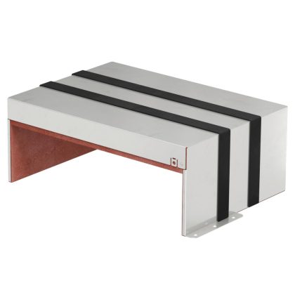   OBO 7204162 tűzgátló átvezetés háromoldalú habtéglával komplett 300x423x166 rozsdamentes acél A2 1.4113 felületkezelés nélkül, utókezelt