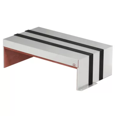 OBO 7204166 tűzgátló átvezetés háromoldalú habtéglával komplett 300x523x166 rozsdamentes acél A2 1.4113 felületkezelés nélkül, utókezelt