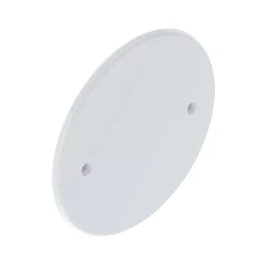 OBO 7204340 Fire protection cover for cavity wall device box Ø92mm, H3mm polikarbonát fehér