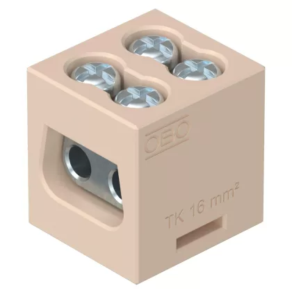   OBO 7205707 Kerámiasorkapocs kettes Firebox T dobozokhoz 16 mm²