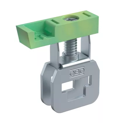   OBO 7205709 Védővezető sorkapocs Firebox T dobozokhoz 24x7x26 zöld-sárga