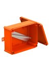 OBO 7205784 Leágazódoboz funkciótartáshoz 240x190x95 polipropilén narancs RAL 2003