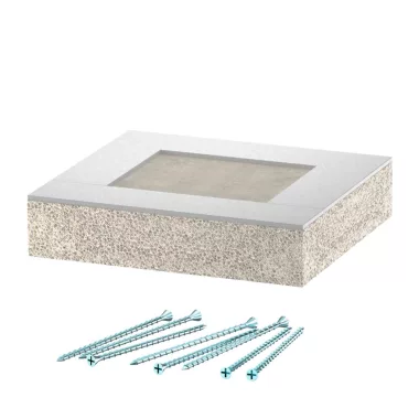 OBO 7214706 Véglezáró elem BSKP 0406-hoz 40x60 üvegszál-erősítésű könnyűbeton szürke