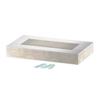   OBO 7215267 Véglezáró elem BSKD09-E1021-hez 105x210 üvegszál-erősítésű könnyűbeton szürke