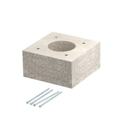   OBO 7215464 duplázóelem tűzálló kábelcsatornához 80x80x40 üvegszál-erősítésű könnyűbeton szürke