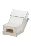 OBO 7215652 Függőleges ív emelkedő BSKH09-K0511-hez 50x110 üvegszál-erősítésű könnyűbeton szürke
