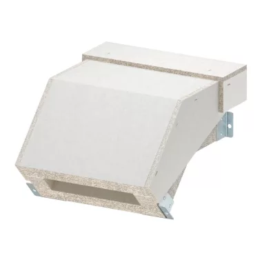 OBO 7215664 Függőleges ív eső BSKH09-K0521-hez 50x210 üvegszál-erősítésű könnyűbeton szürke