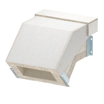   OBO 7215666 Függőleges ív eső BSKH09-K1021 105x210 üvegszál-erősítésű könnyűbeton szürke