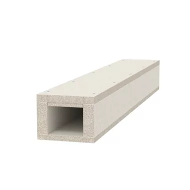 OBO 7215800 tűzvédelmi csatorna, EI60 közvetlenül szerelhető 1000x100x80mm