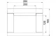 OBO 7215804 tűzvédelmi csatorna, EI60 közvetlenül szerelhető 1000x200x120mm