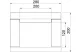 OBO 7215814 tűzvédelmi csatorna, EI60 közvetlenül szerelhető 1000x200x120mm