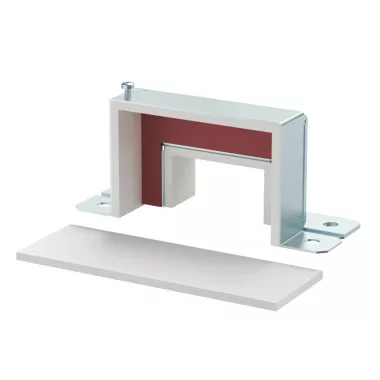 OBO 7216393 BSKM-RE 0711 Szűkítő fali és mennyezeti szereléshez szalaghorganyzott 70x110mm