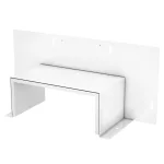   OBO 7216654 BSKM-WA 1025RW Fali csatlakozás I120 fali- és födémszereléshez 100x250mm hófehér  PE 5380
