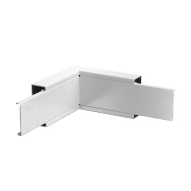 OBO 7218052 Belső sarokelem with fire protection mesh 290x100x290 acél porbevonatos hófehér RAL 9010