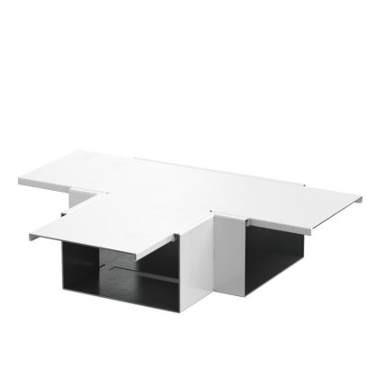   OBO 7218084 T leágazó elem with fire protection mesh 600x400x120 acél porbevonatos hófehér RAL 9010