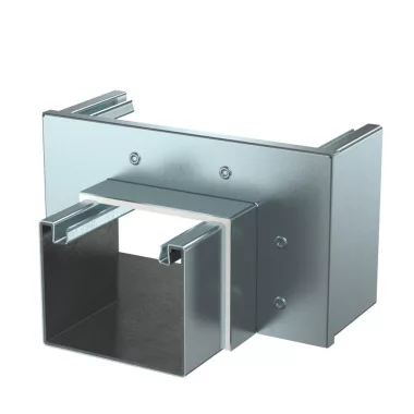 OBO 7218102 Reducing piece with fire protection mesh 160x200x120 acél szalaghorganyzott