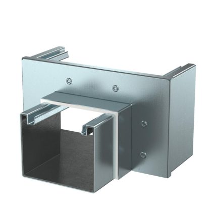   OBO 7218102 Reducing piece with fire protection mesh 160x200x120 acél szalaghorganyzott