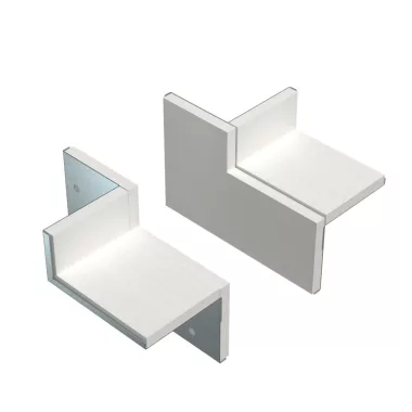 OBO 7218134 Wall connection collar set for corner mounting 85x175x117 acél szalaghorganyzott
