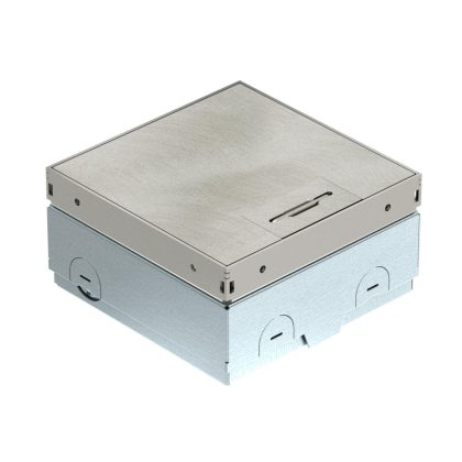 OBO 7368221 Floor socket unequipped, Angelhair 140x140x75