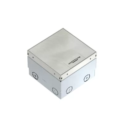 OBO 7368261 Floor socket unequipped, Angelhair 140x140x110