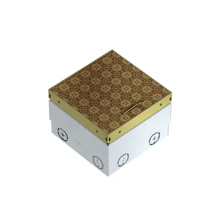 OBO 7368264 Floor socket unequipped, Marygold 140x140x110