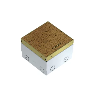 OBO 7368266 Floor socket unequipped, Hammer blow 140x140x110