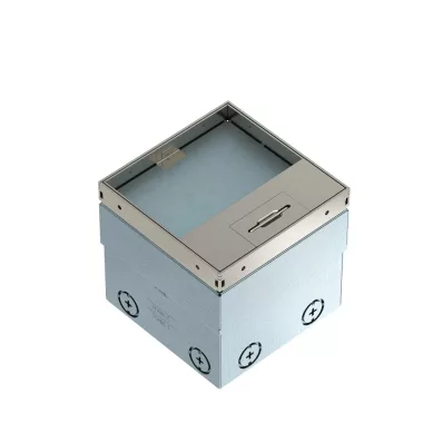 OBO 7368324 UDHOME2 GV15V Szerelvénybeépítő egys. komplett, 2db dugalj, burkolható,   140x140x110mm