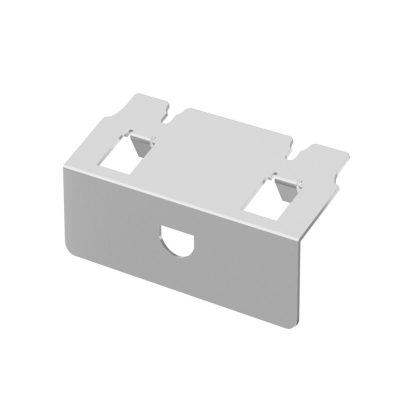   OBO 7368476 DT UH2 F szerelvénytartó informatikai, 2 x F típusú perforációval,