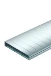 OBO 7400291 Underfloor duct, 2-part 3 compartments 2000x350x48 acél szalaghorganyzott