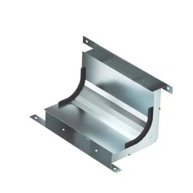 OBO 7400621 függőleges ív 2-vonalú EÜK-2-hoz 270x177,7x177,7 acél szalaghorganyzott