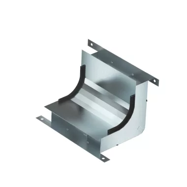 OBO 7400629 függőleges ív 2-vonalú EÜK-2-hoz 270x177,7x177,7 acél szalaghorganyzott