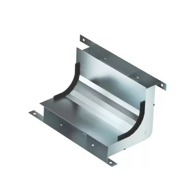 OBO 7400637 függőleges ív 2-vonalú EÜK-2-hoz 330x177,7x177,7 acél szalaghorganyzott