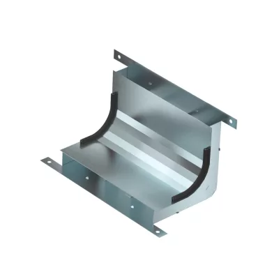 OBO 7400645 függőleges ív 2-vonalú EÜK-2-hoz 330x177,7x177,7 acél szalaghorganyzott