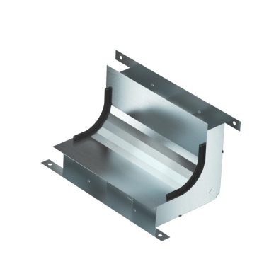 OBO 7400653 függőleges ív 3-vonalú EÜK-2-hoz 330x177,7x177,7 acél szalaghorganyzott