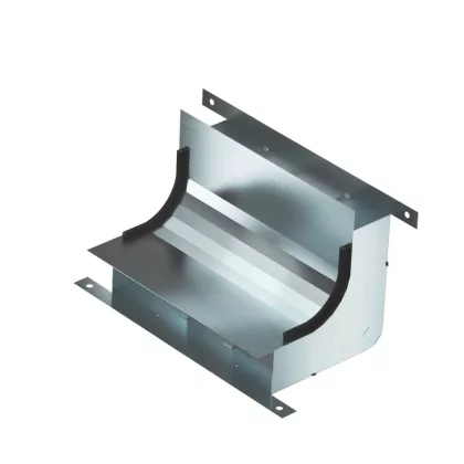   OBO 7400655 függőleges ív 3-vonalú EÜK-2-hoz 330x177,7x177,7 acél szalaghorganyzott