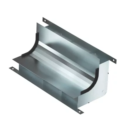   OBO 7400667 függőleges ív 3-vonalú EÜK-2-hoz 430x177,7x177,7 acél szalaghorganyzott