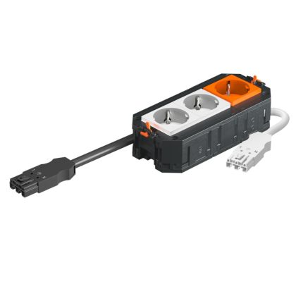 OBO 7404609 UTC3 W W2OR1 szerelvény beépítő egys komplett, WINSTA csatlakozóval előszerelt