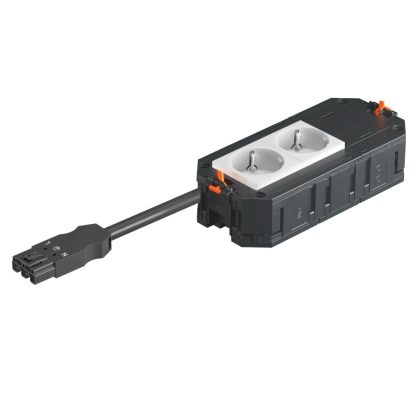   OBO 7404610 UTC3 W W2 szerelvény beépítő egys komplett, WINSTA csatlakozóval előszerelt,   165x76x45mm