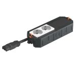   OBO 7404615 UTC4 W W2 szerelvény beépítő egys komplett, WINSTA csatlakozóval előszerelt,   208x76x45mm