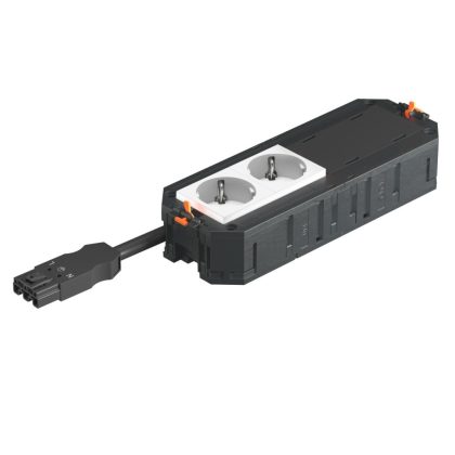   OBO 7404615 UTC4 W W2 szerelvény beépítő egys komplett, WINSTA csatlakozóval előszerelt,   208x76x45mm