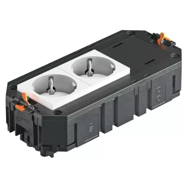 OBO 7404662 UTC3 G W2 Csatlakozásra kész szerelvénykehely, Connect Wieland csatlakozó rendszerrel, vde 165x76x45mm