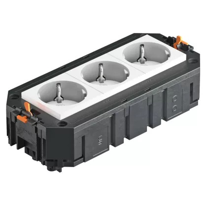   OBO 7404664 UTC3 G W3 Csatlakozásra kész szerelvénykehely, Connect Wieland csatlakozó rendszerrel, vde 165x76x45mm