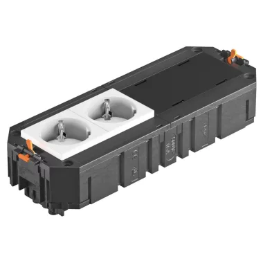 OBO 7404674 UTC4 G W2 Csatlakozásra kész szerelvénykehely, Connect Wieland csatlakozó rendszerrel, vde 208x76x45mm