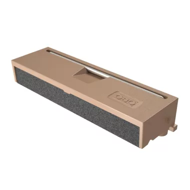 OBO 7407943 kábelkivezető-nyílás with handle 124x31x36 poliamid Szürkésbézs RAL 1019
