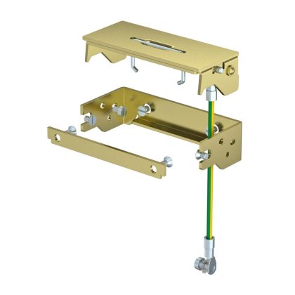   OBO 7407991 kábelkivezető-nyílás keretes kazettához sárgaréz