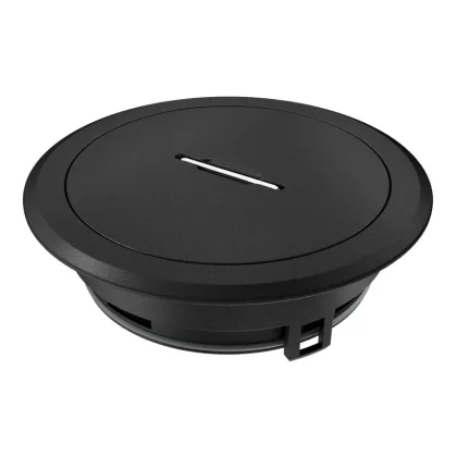   OBO 7408857 tubusfedél fogantyúval 140 mm cink présöntvény porbevonatos fekete RAL 9005