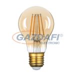   OPTONICA 1324 LED fényforrás A60 8W 810LM E27 220-240V 2700K FILAMENT aranyszínű bura dimmelhető