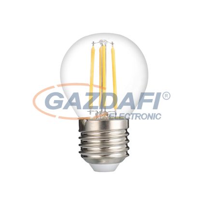   OPTONICA 1325 LED fényforrás E27 G45 4W 320LM 175-265V 2700K átlátszó bura dimmelhető